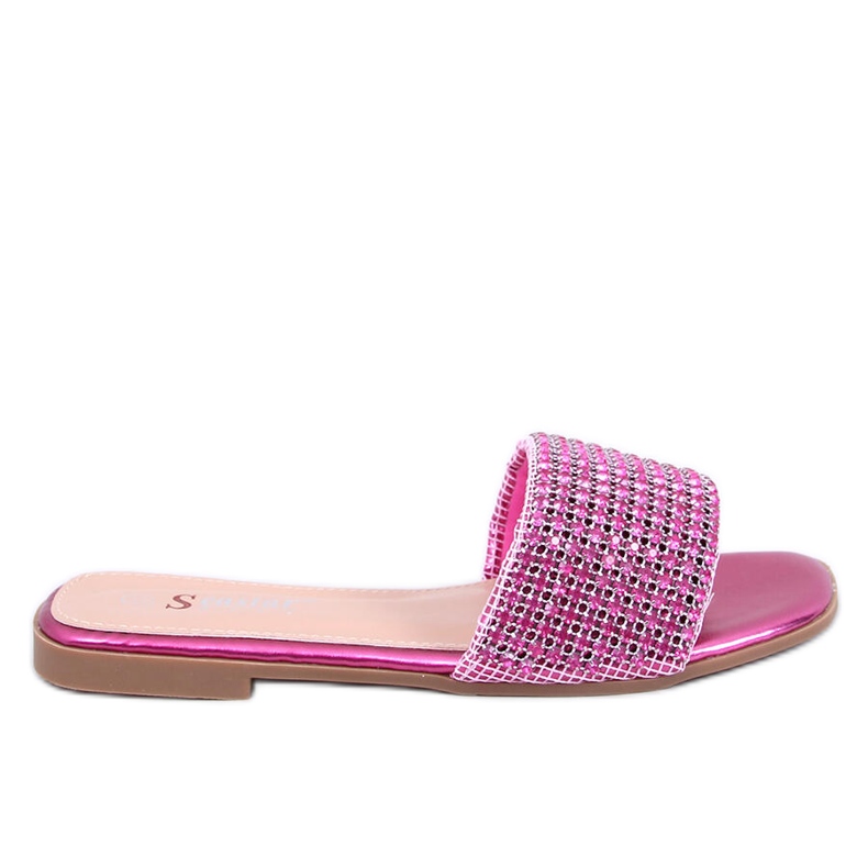 Seastar Damenflip flops mit Strasssteinen rosa