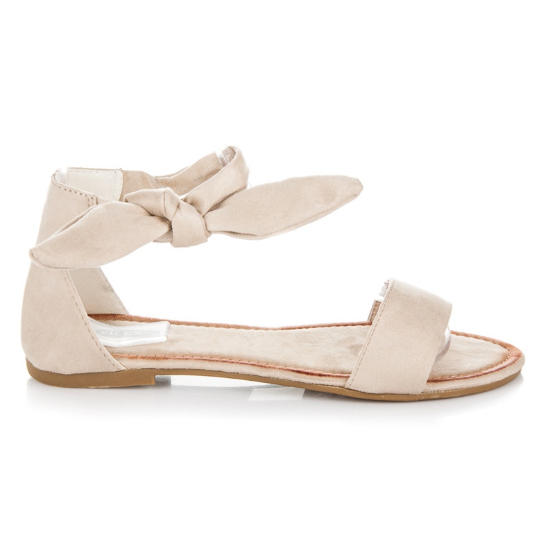 Vices Schnürsandalen aus Wildleder braun