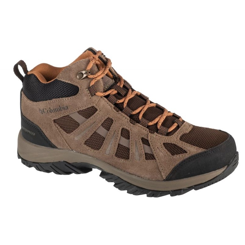 Columbia Redmond III Mid WP 1940581232 Schuhe mit einer Membran braun