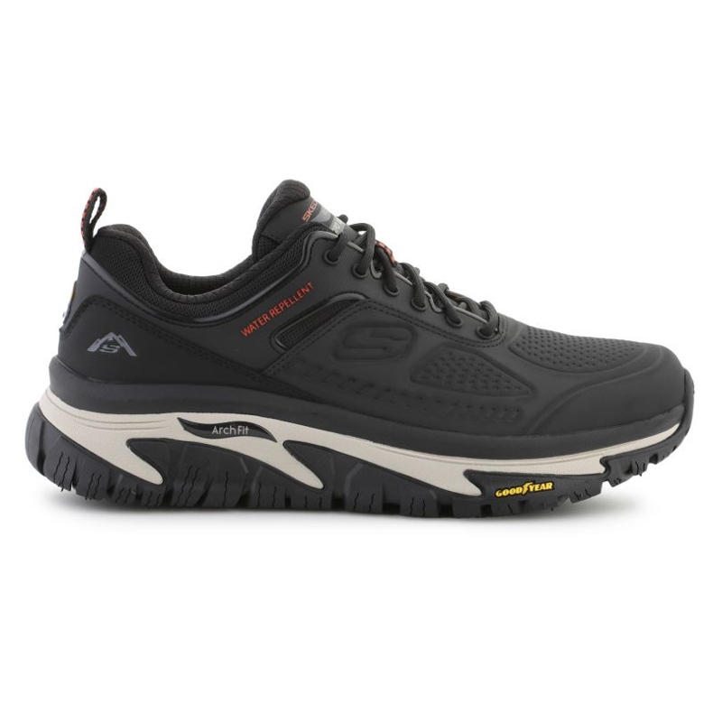 Schuhe Skechers Arch Fit Road Walker Recon 37333-Blk wasserdicht schwarz
