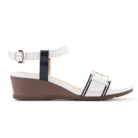 Geox D Marykarmen D Keilschuhe D828QD 05402 C0899 weiß