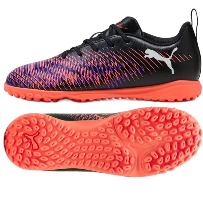 Puma Future 8 Spiel TT 108396-01 Schwarz- und Telefon-Fußballschuhe