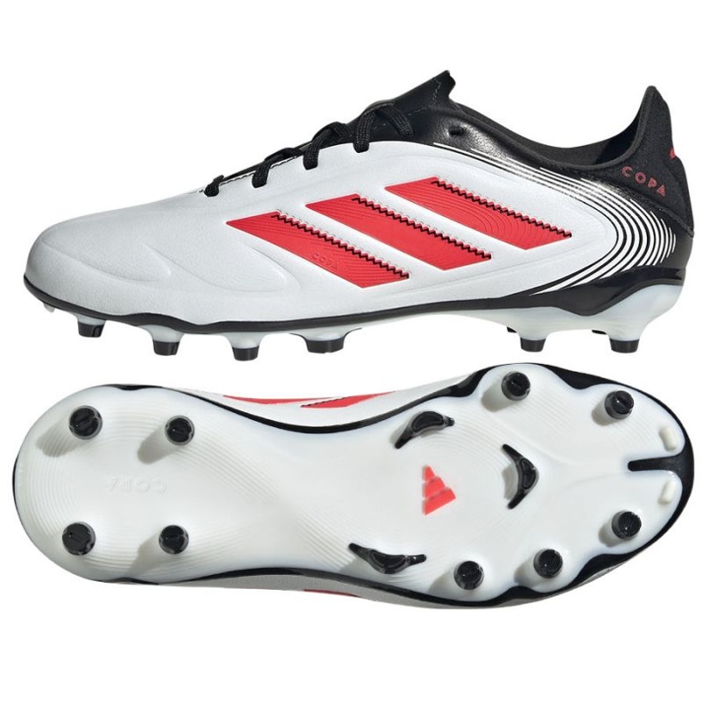 Adidas Copa Pure III League FG/Mg IE1192 Weiße Fußballschuhe