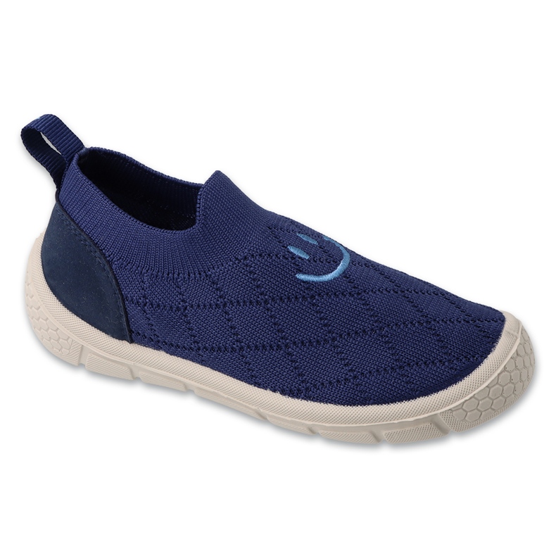 Befado Kinderantschetten 102x032 Marineblau mit einer Verzierung