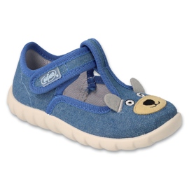 Befado Tiere Kinderantschetten 627p003 Blau