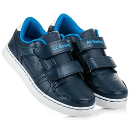 Ax Boxing Marineblaue Jungen Turnschuhe