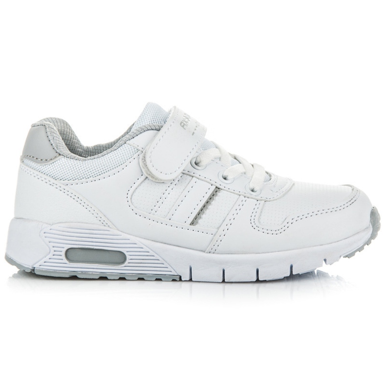 Ax Boxing Schuhe an Bindungen und Rüben weiß