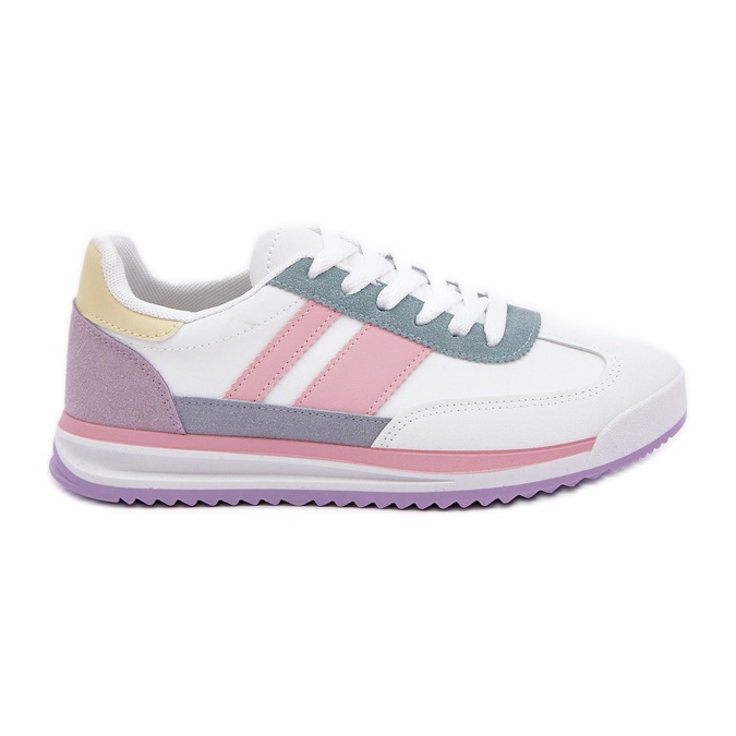 Turnschuhe Sneakers Sportschuhe Multikolor weiß