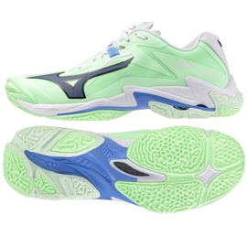 Mizuno Wave Lightning Z8 V1GA240086 Grüne Schuhe