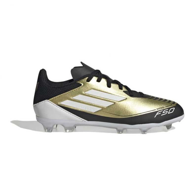 Adidas Junior F50 League FG/Mg Messi IF6919 PLN Schuhe golden