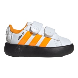 Adidas droiden Grand Court CF und IH1140 Klettverschlüsse weiß