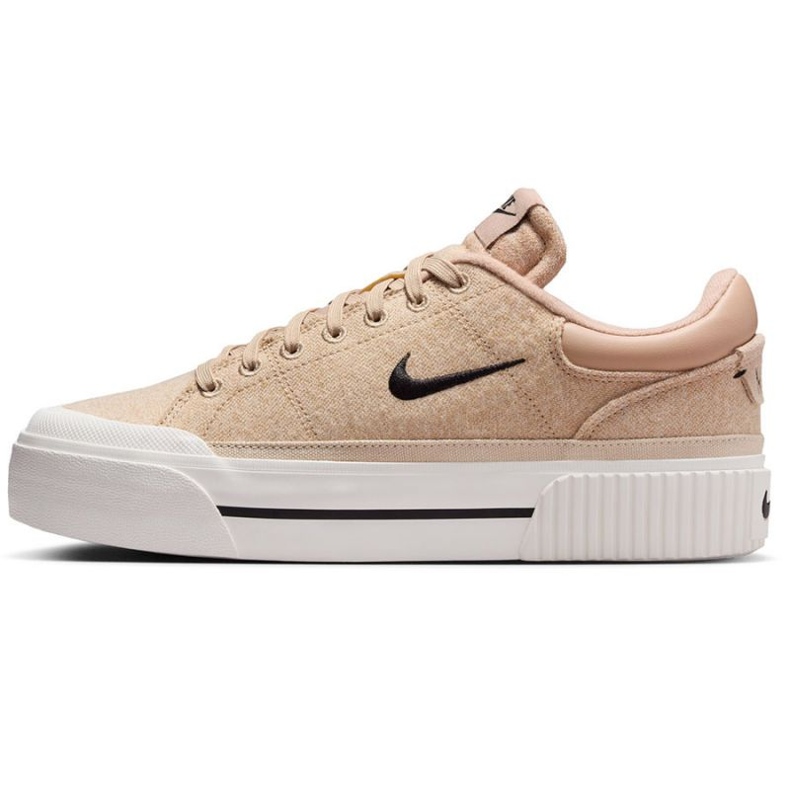 Nike Court Legacy Lift FZ2606-200 Beige Schuhe