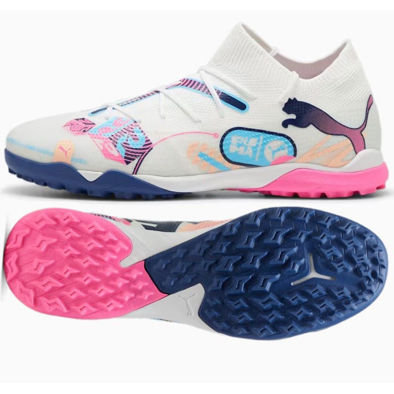 Puma Furure 7 Match Vol.UP TT 108075-01 Weiße Schuhe