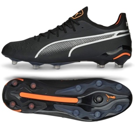 Puma King Ultimate FG/AG 107097 02 Schwarze Schuhe
