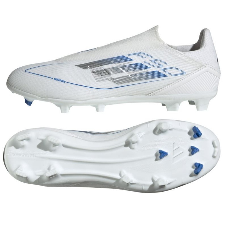 Adidas F50 League LL FG/Mg IE1241 Weiße Schuhe