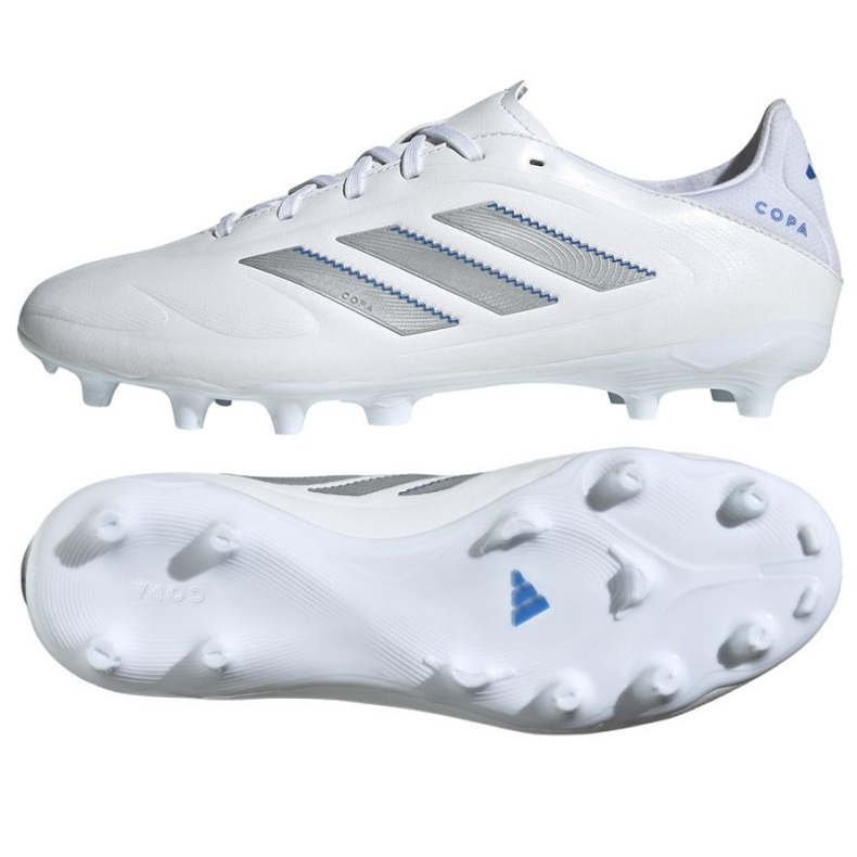 Adidas Copa Pure III League FG/Mg ID9051 Weiße Schuhe