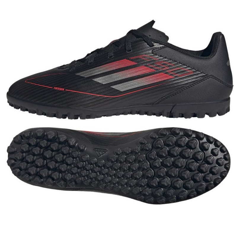 Adidas f50 Club TF IE1224 Schwarze Schuhe