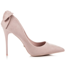 Seastar Absätze mit Schleife rosa