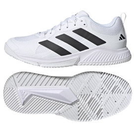 Adidas Court Team 2,0 HR1239 Volleyballschuhe weiß