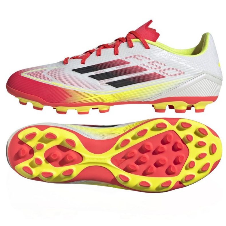 Adidas F50 League 2G/3G AG IE1262 Weiße Fußballschuhe