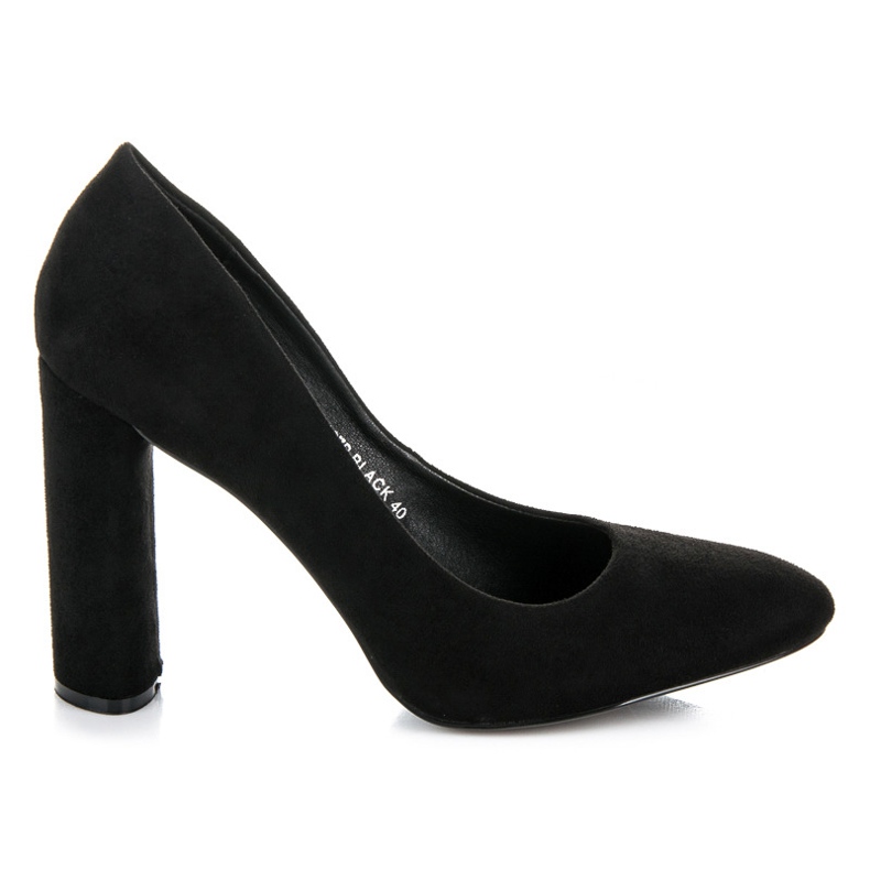 Seastar Wildleder Pumps schwarz