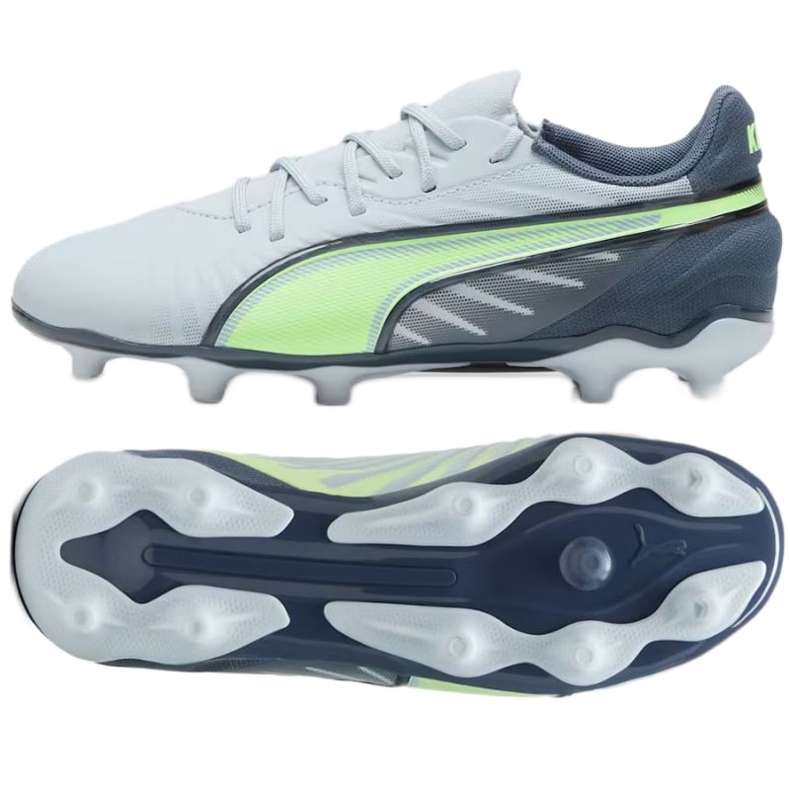 Puma King Match JR FG/AG 108048-03 Weiße Schuhe