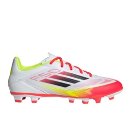 Adidas F50 Club FG/Mg IE1243 Weiße Fußballschuhe