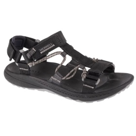 Sandalen Merrell Bravada 2 Gurt Sport Sandale J037790 schwarz