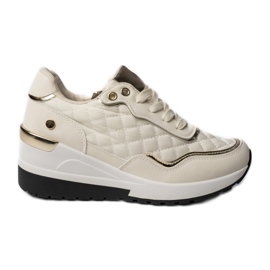 Frauen -Sneaker Veltara Aprikosen