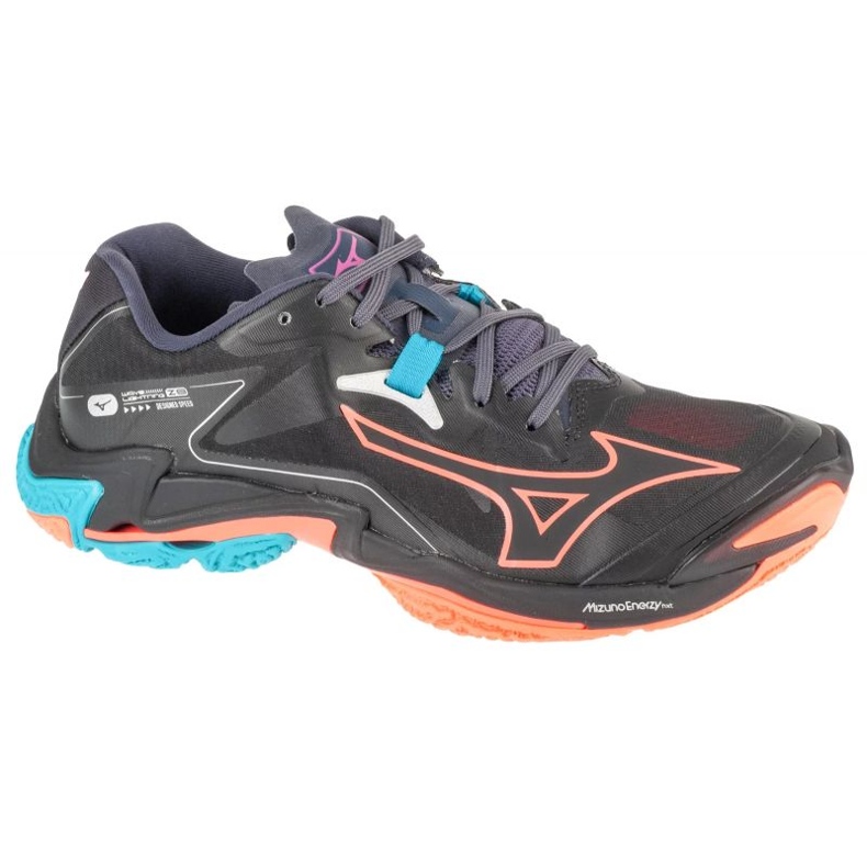 Mizuno Wave Lightning Z8 V1GA240006 Schuhe schwarz