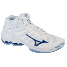 Mizuno -Wellenspannung 2 Mid V1GA246511 Weiße Schuhe