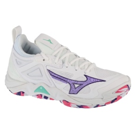 Mizuno Wave Impuls 3 V1GC231220 Weiße Schuhe