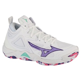 Mizuno Wave Impuls 3 Mid V1GC231720 Weiße Schuhe