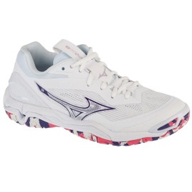 Mizuno Wave Stealth 6 x1GB243020 Weiße Schuhe