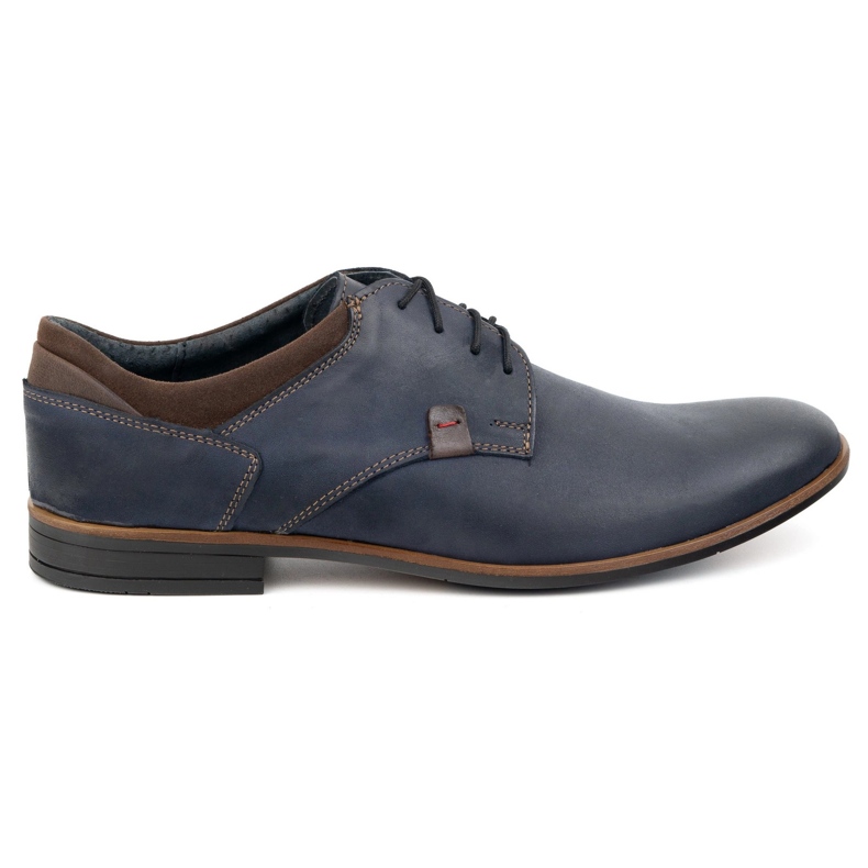Olivier 263GT Schuhe, formales Leder navy blau