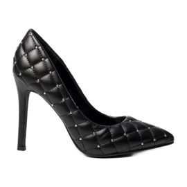 Frauen Lumor Black High Heels schwarz