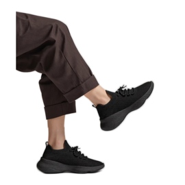 Frauen -Sneaker Astaro Black schwarz