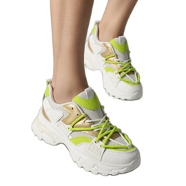 Weißen Turnschuhe von Frauen Ventora