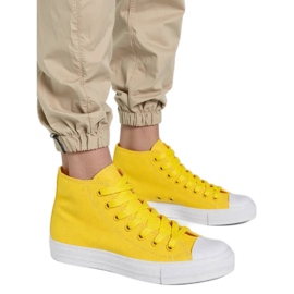 Frauen Livio gelbe Turnschuhe