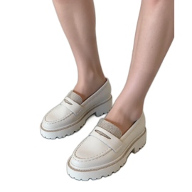 Weiße weißen Slipper für Frauendienste