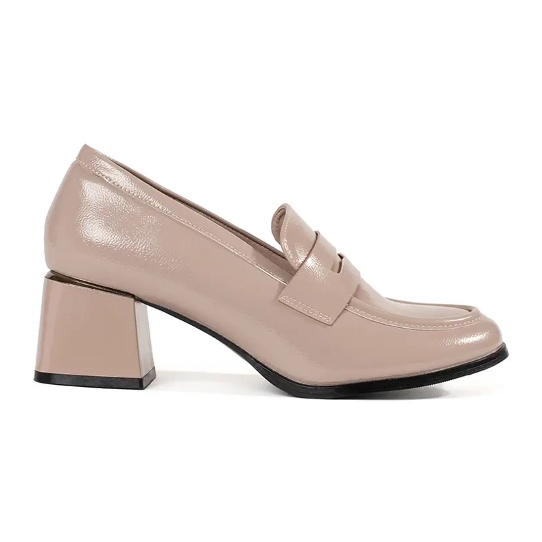 Goodin Beige Schuhe mit High Heels