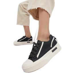 Damen -Sneaker Lunor Black schwarz