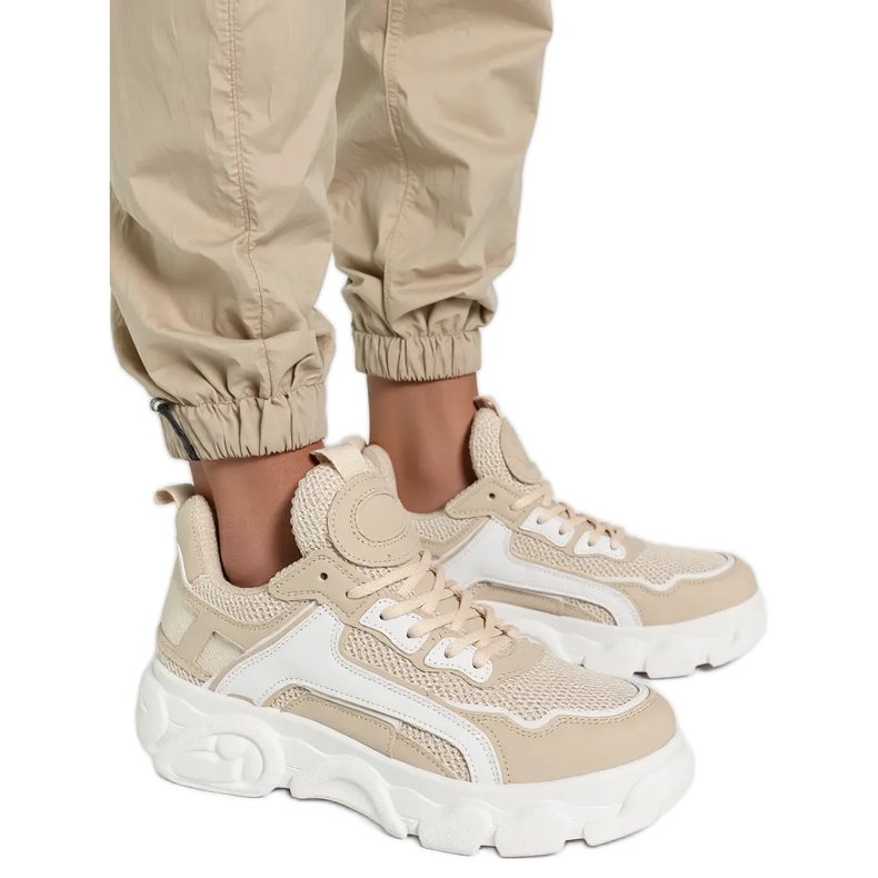 H &amp; D Beige Sneakers