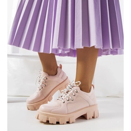 D/GMR Pinke Bernic-Sneaker für Damen rosa