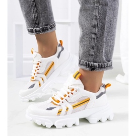 D/GMR Weiße Turnschuhe für Damen von Bernier