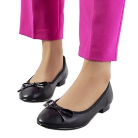 D/GMR Bitsi schwarze Ballerinas