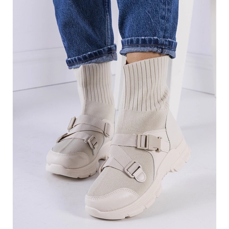 D/GMR Beige Sneaker von Saker