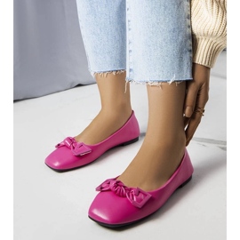 D/GMR Rosafarbene Ballerinas mit Schleife von Tabitha