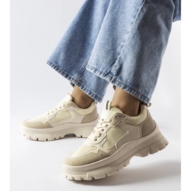 D/GMR Beige Sportschuhe Frauen Mikeladze