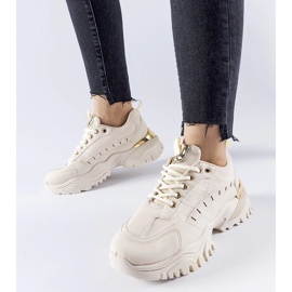 D/GMR Beige Laudes-Sportsneaker